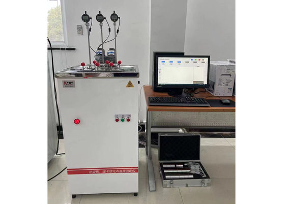Iso 75 Astm D 648 Hdt Vicat Testing Machine In Thermal Deformation