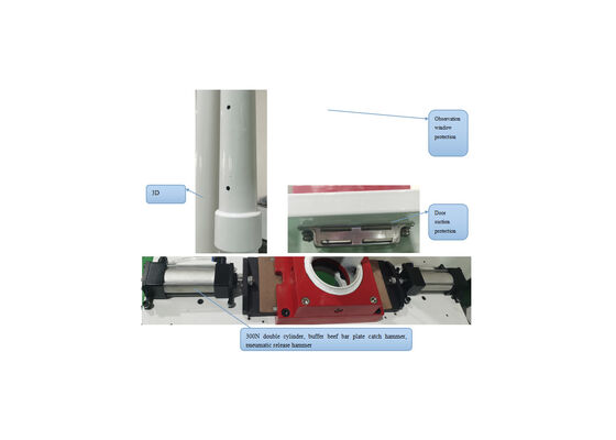 Drop Hammer Test Equipment Providing Drop Weight Tear Impact Testing for Pipes and Rigid Plastic Sheets According to JB T9389 Standard