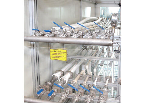 Pipe Testing Equipment for Long Term Pressure and Temperature Cycle Testing on Plastic Pipe Systems with PLC Control