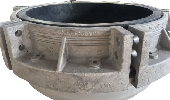 Dn710mm υδροστατική κάλυψη τελών ανοξείδωτου βουλωμάτων