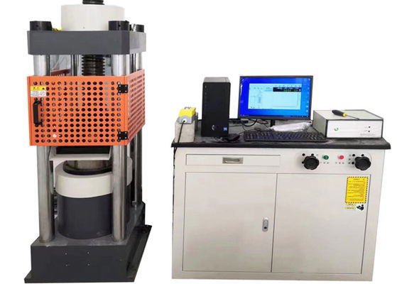 Η μηχανή συμπιεστικής αντοχής YAW-2000 για τσιμέντο, σκυρόδεμα και βράχο