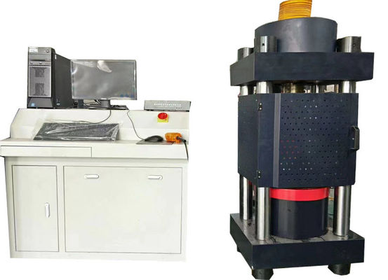 Μηχανή δοκιμής συμπιεστικής αντοχής τσιμέντου σκυροδέματος 300KN