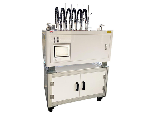 100mm Span Of Sample υποστηρίζει HDT VICAT δοκιμαστικό μηχάνημα με ± 0,5C μέγιστο σφάλμα θερμοκρασίας