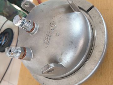 Τεχνικές ρίψης 140mm πλαστικά υλικά ISO9001 πρότυπα καλυμμάτων τελών σωλήνων SS