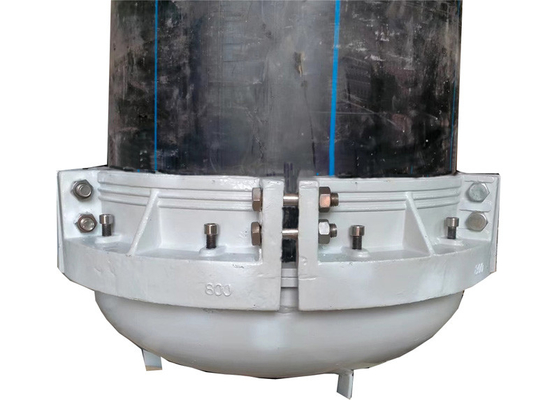 DN 800 mm Τελικός υδροστατικός πρίζας δοκιμής για σωλήνα από πλαστικό PVC με πρότυπα ASTM D 1598/1599