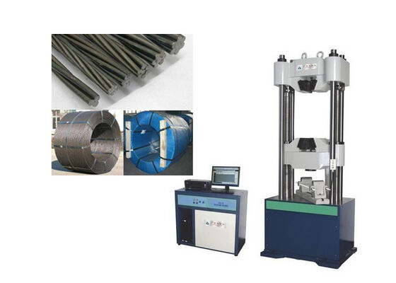 Servo Hydraulic Testing Machine που διαθέτει υδραυλικό σύστημα λαβής που λειτουργεί από πάνελ κουμπιού για δοκιμές υλικού φιλικές προς το χρήστη