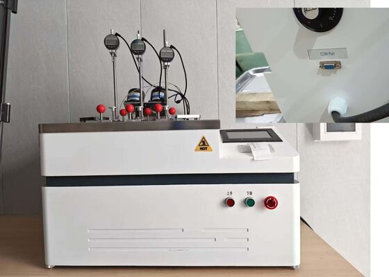 HDT VICAT Testing Machine απαραίτητο εργαλείο για τη δοκιμή θερμικών ιδιοτήτων που υποστηρίζει την ανάπτυξη έρευνας και τον έλεγχο στα πλαστικά
